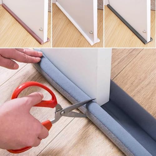 Cloudpower Large Door Draft Stopper 93x10cm Brown