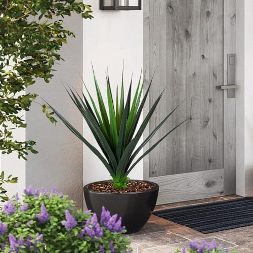 JUSTOYOU 3FT Realistic Agave Plant Artificial