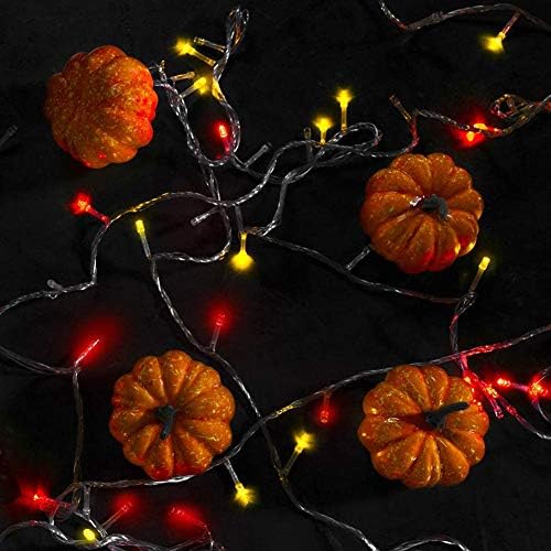 16 Pcs Artificial Assorted Pumpkins Halloween Decor