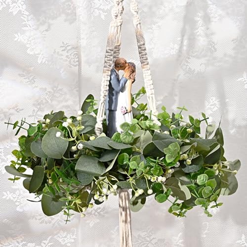 Dolicer 4 Pack 6FT Artificial Eucalyptus Garland