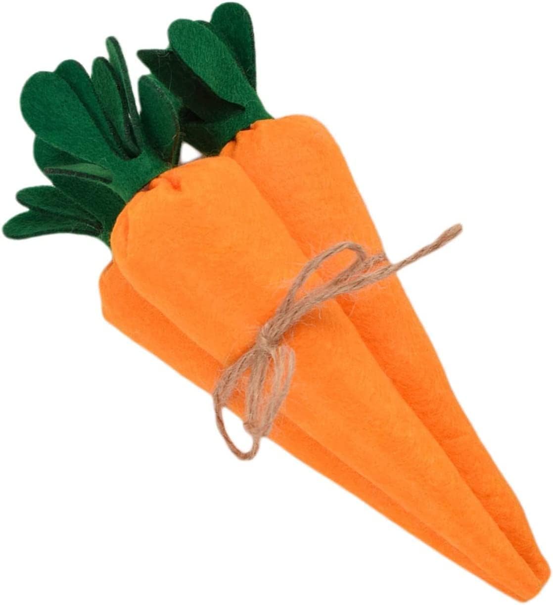3pcs Easter Carrot Ornament Plush Decorations