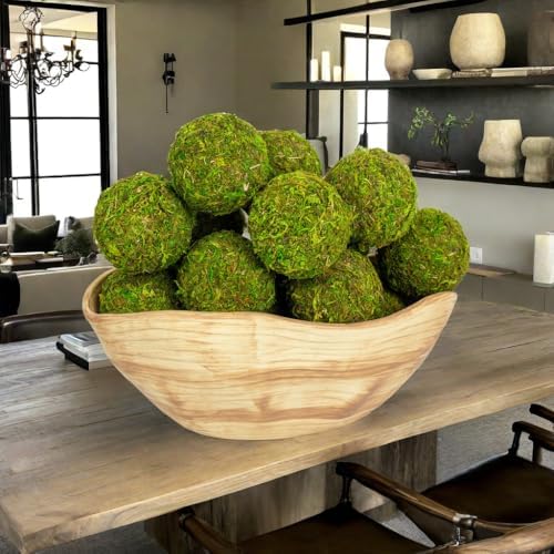 6PCS Artificial Moss Balls for Home Decor and Events