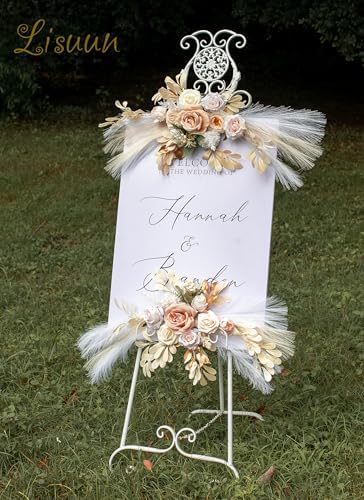 Lisuun Wedding Arch Artificial Flowers Pack of 2