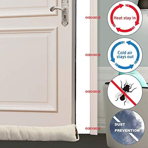 LEXER Under Door Noise Stopper - Heavy Duty Seal Guard