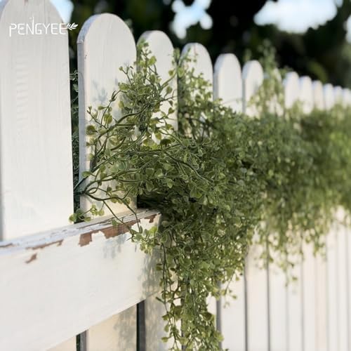 6 Pack 557ft Artificial Greenery Garland for Home Decor