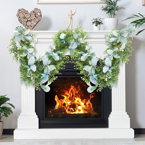 6 Ft Seashell Garland for Summer Decor