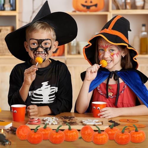 Nsmykhg Artificial Pumpkins 24 Pack Fall Decor