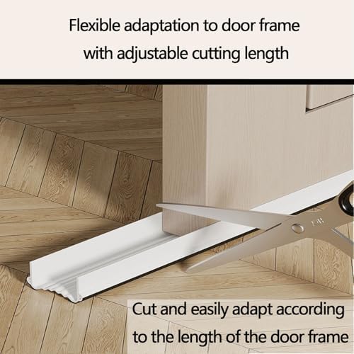 Door Draft Stopper 39 Inch Adjustable Heavy Duty Weather Stripping Seal