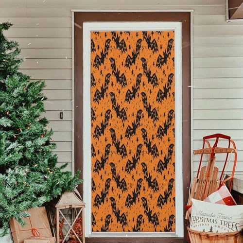 Susiyo Many Bats Halloween Door Cover