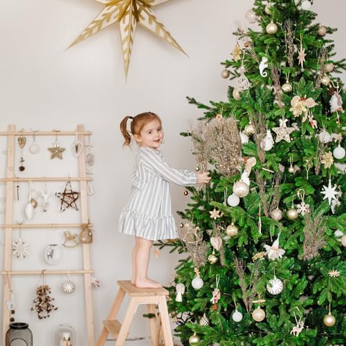 36 Pcs Glitter Christmas Tree Picks 17 Inch Decor