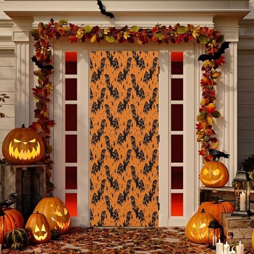 Susiyo Many Bats Halloween Door Cover