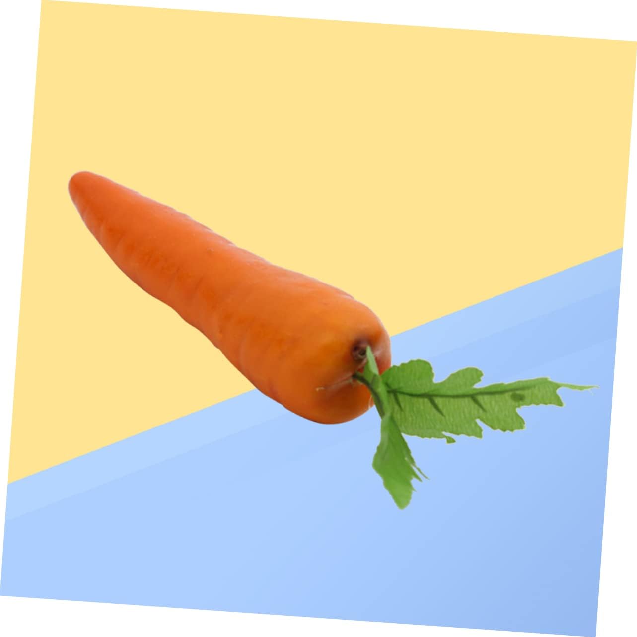 Cabilock 8Pcs Realistic Fake Carrots Artificial Vegetable Decorations