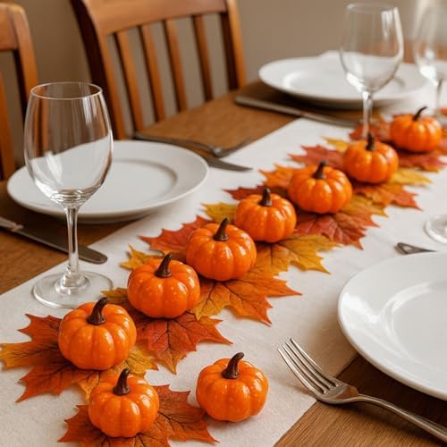 DomeStar 42 Piece Artificial Pumpkin Set