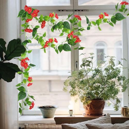CISDUEO 2 Pcs Artificial Vines for Outdoor Decor
