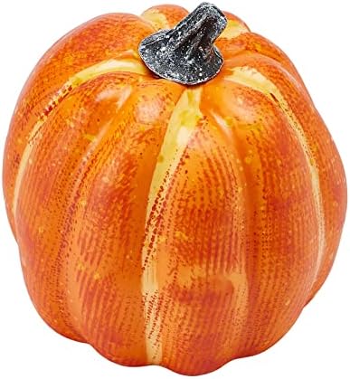Lucakuins 7Pcs Artificial Pumpkins Fall Decor Set
