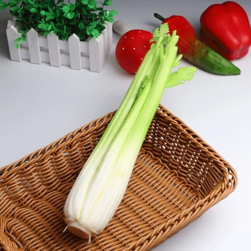 LOGOFUN 2pcs Artificial Vegetable Photo Prop for Home Kitchen Display