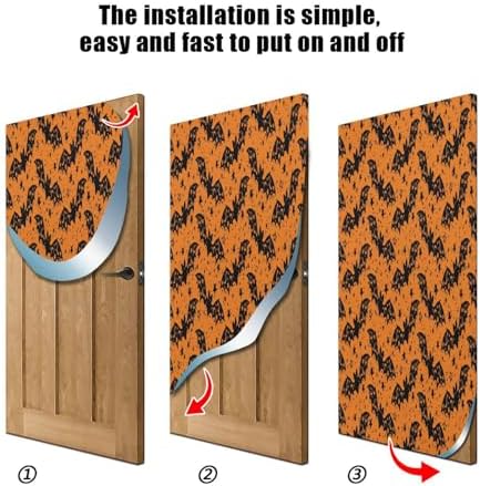 Susiyo Many Bats Halloween Door Cover