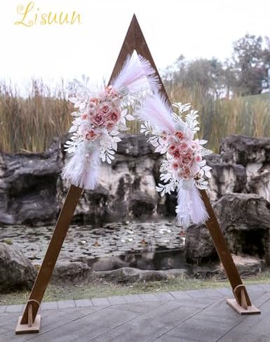 Lisuun Wedding Arch Flowers Pack of 2 1