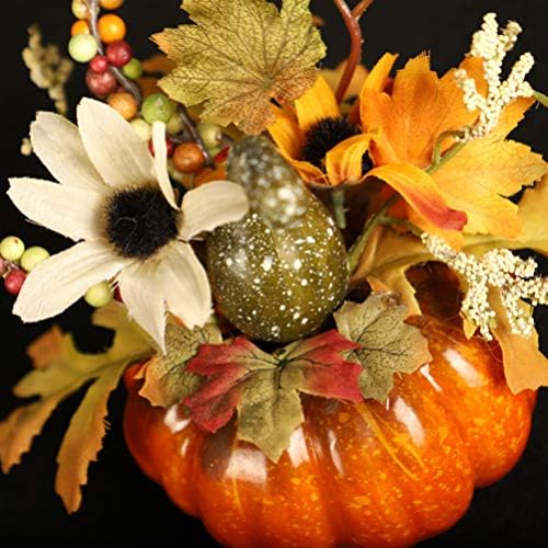 PRETYZOOM 1pcs Paintable Pumpkin Indoor Autumn Decor