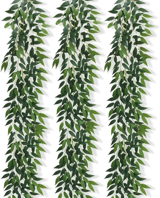 3 Strands Italian Ruscus Artificial Vines Garland 39 Inches