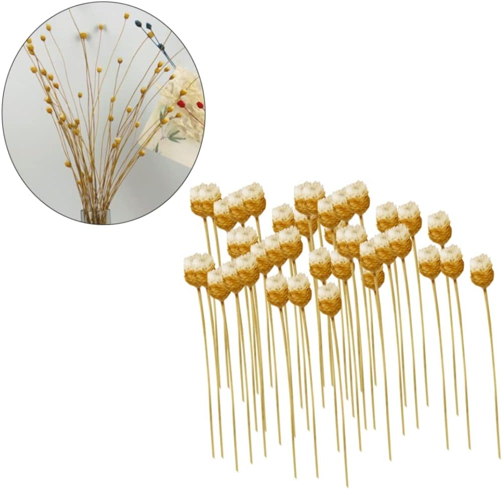 White Dried Daisy Bouquet Artificial Flowers for Home Decoration