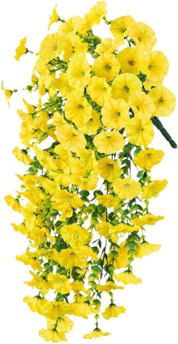 Tachiuwa Artificial Spring Teardrop Swag Wedding Decor Yellow