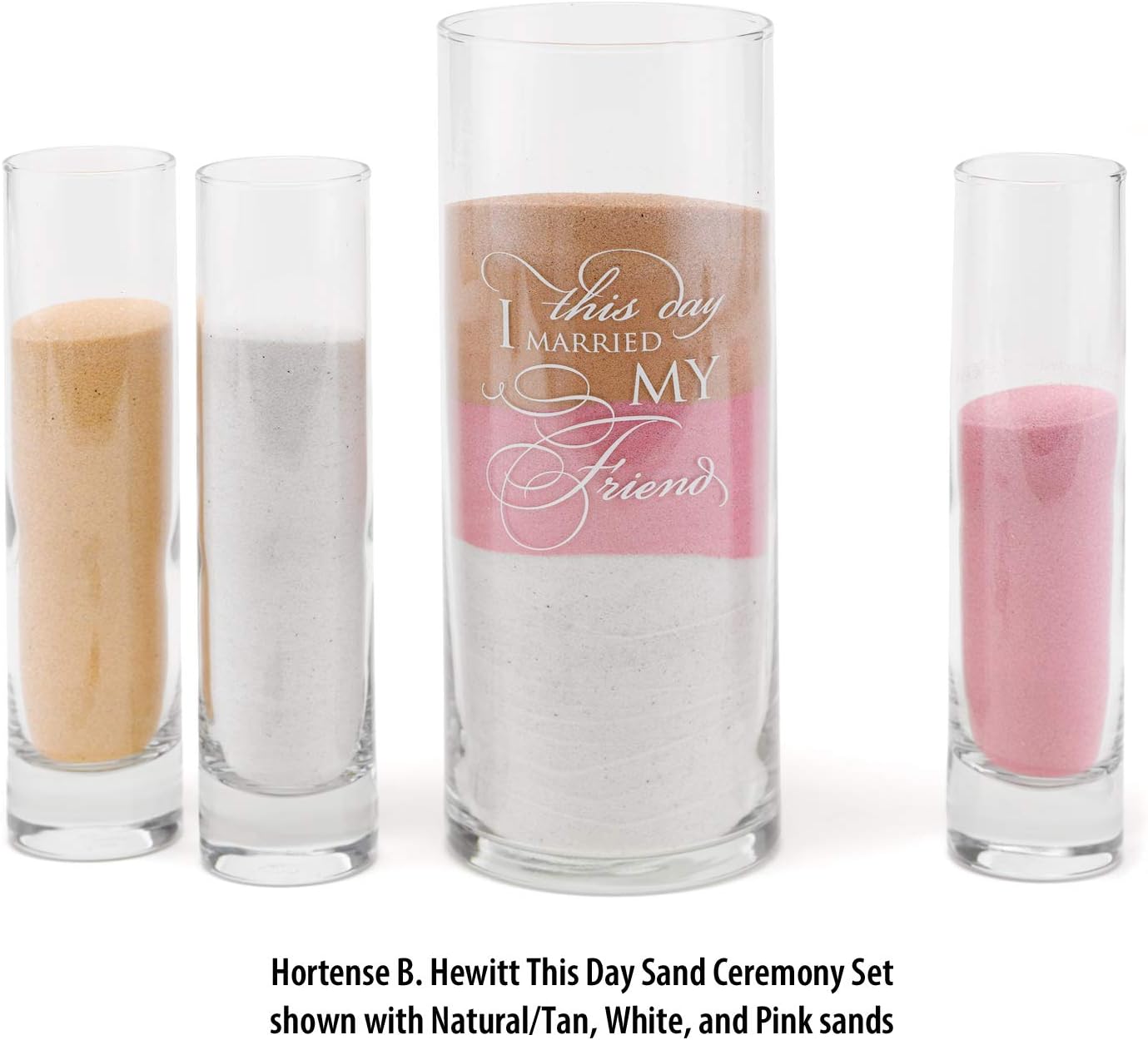 Wedding Sand Ceremony Set 4-Piece