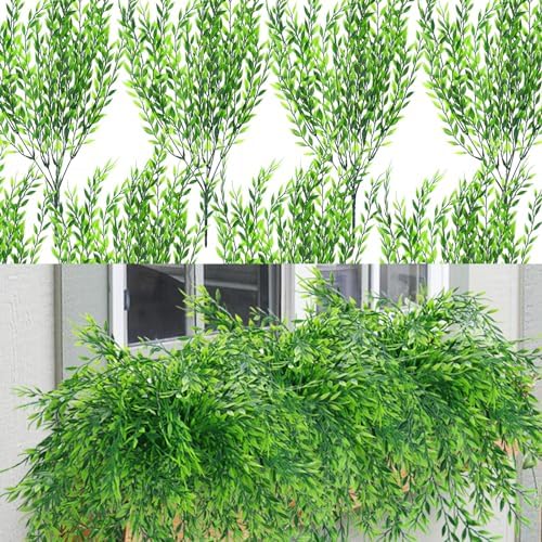 Summer Flower 8Pack Artificial Weeping Willow Plants