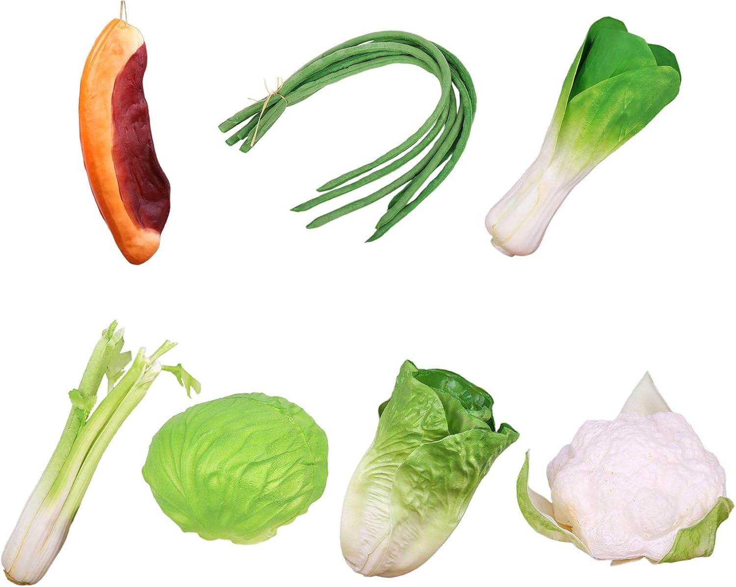 Realistic Artificial Celery PU Vegetable for Photography Props
