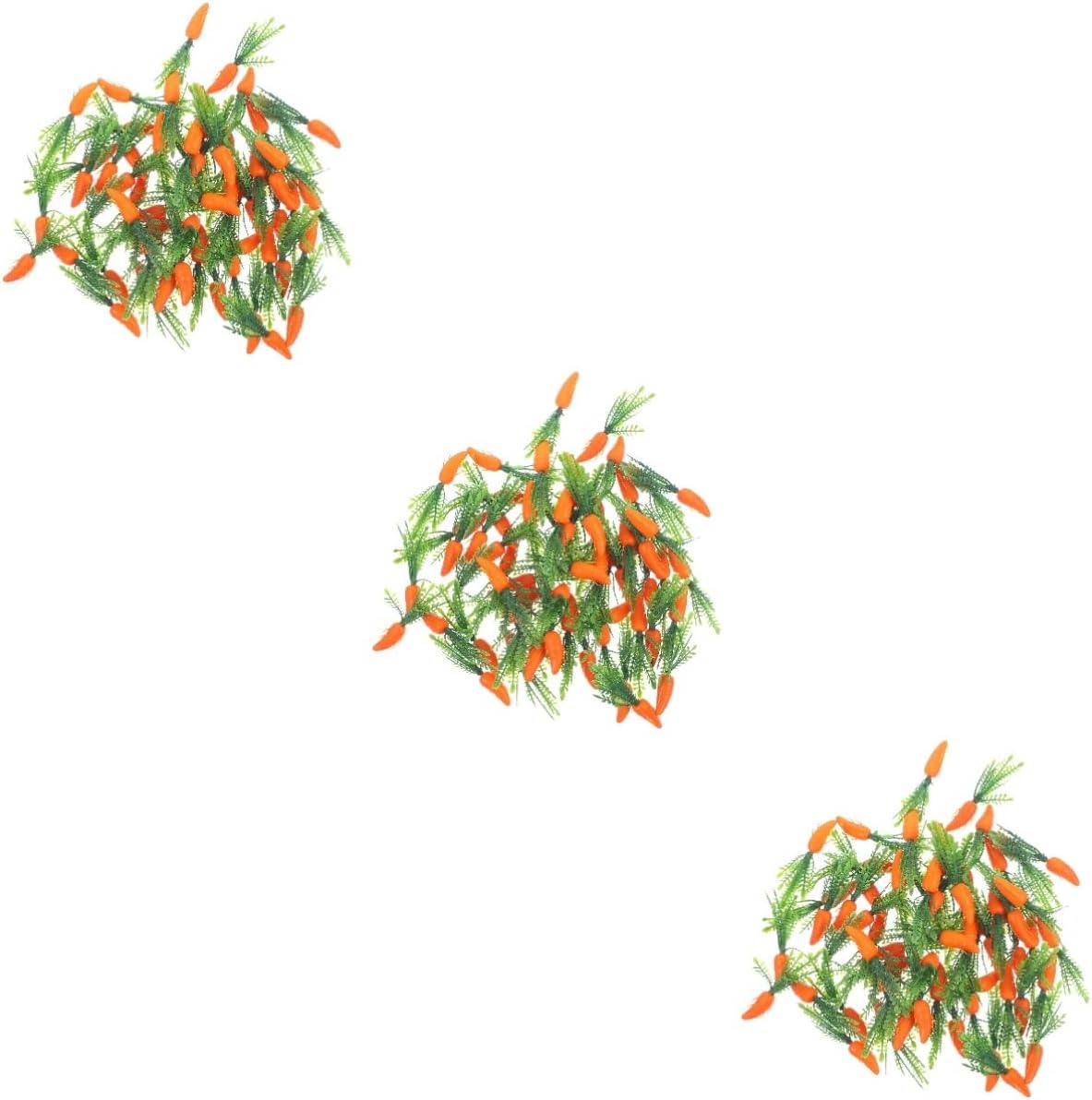 MAGICLULU Artificial Carrot Ornaments 180pcs