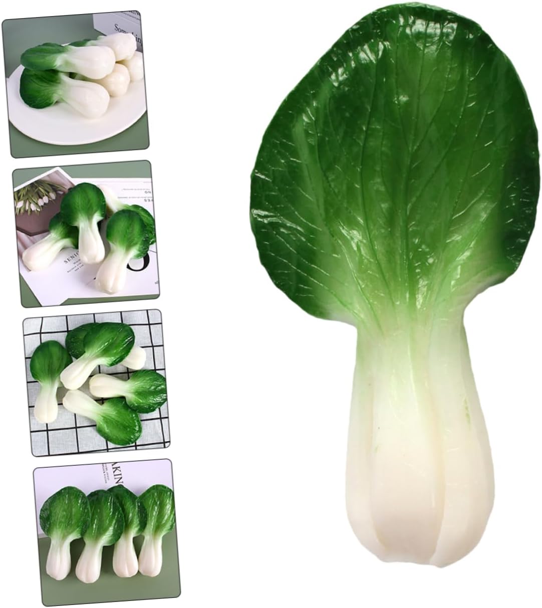 Happyyami 2pcs Artificial Chinese Cabbage Models Lifelike Display