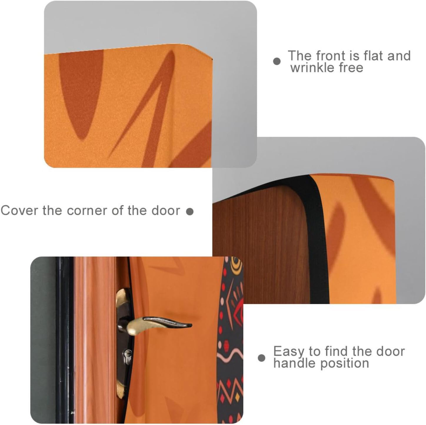 Susiyo African Ancient Deity Halloween Door Cover 32x79 in
