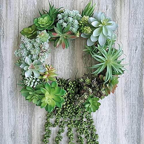 Supla 4 Pcs Artificial Hanging Succulent Decor
