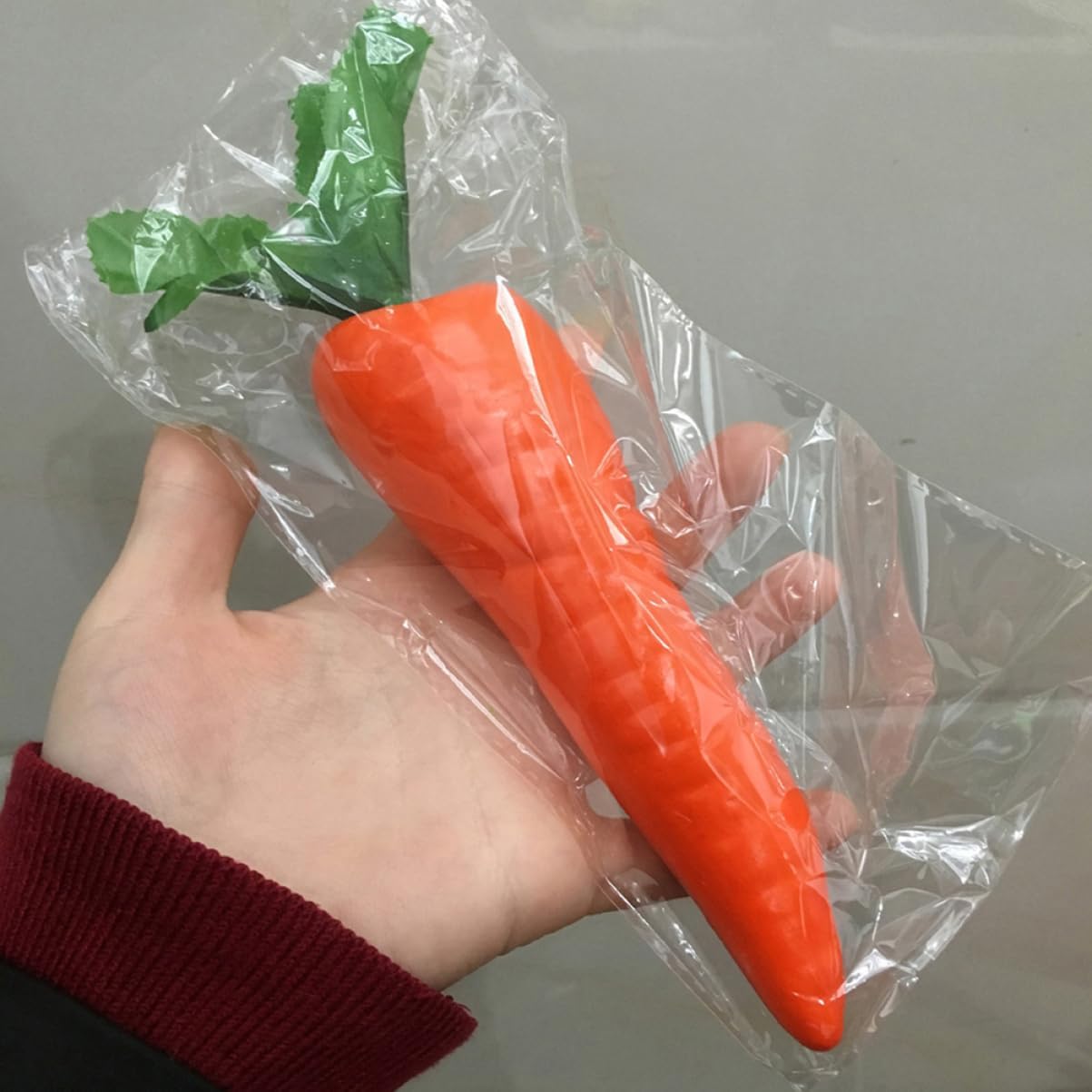 Amosfun 10PCS Lifelike Carrot Decor for Home Easter DIY