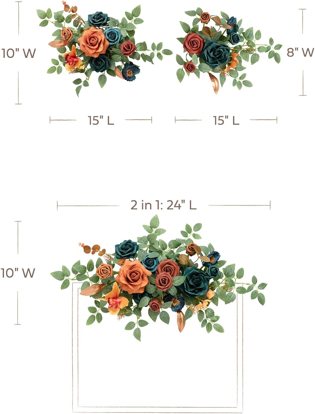 Lings Moment Fall Wedding Artificial Floral Swag
