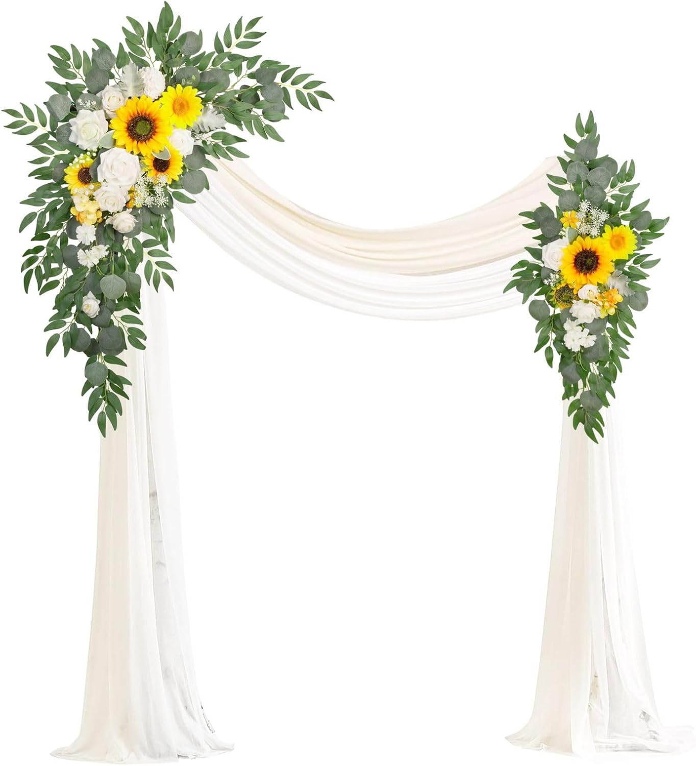 Artificial Flower Arch Decor Kit 4 Pieces