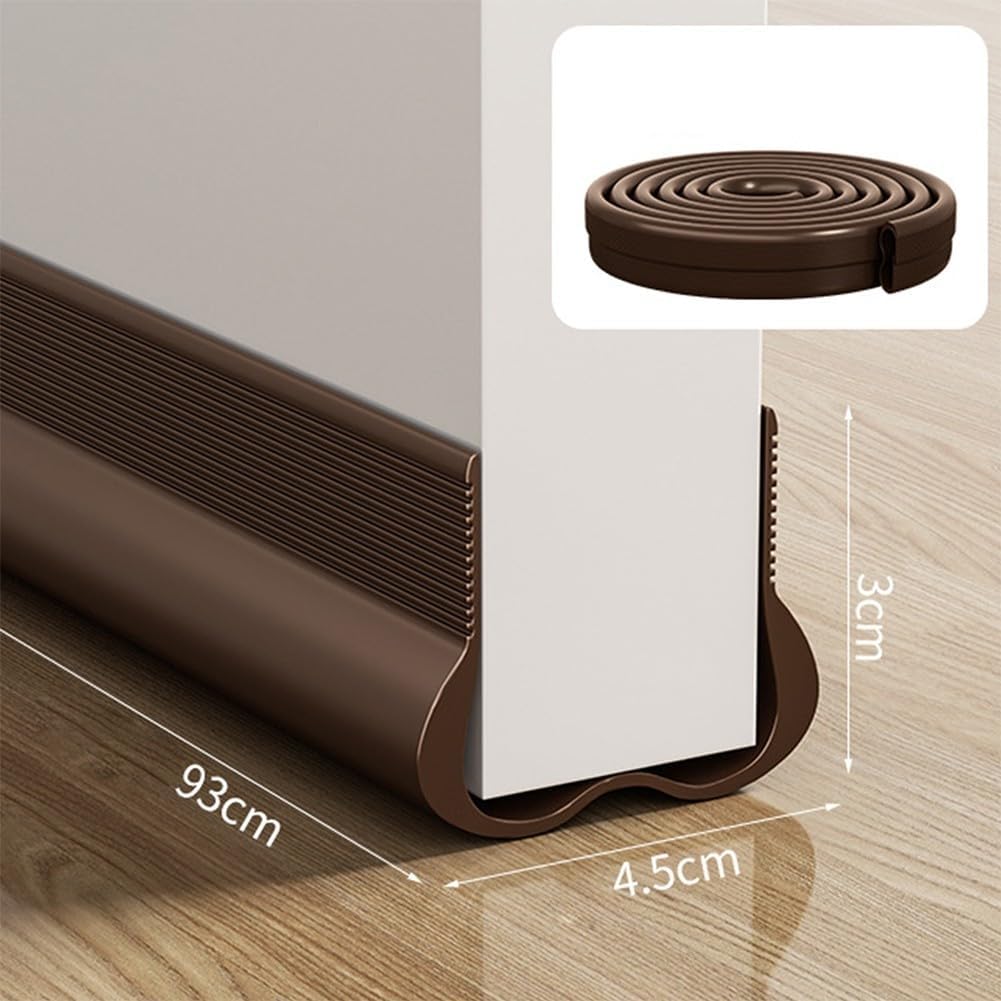 CRIDENG Under Door Draft Blocker Windproof Water Soundproof Strip