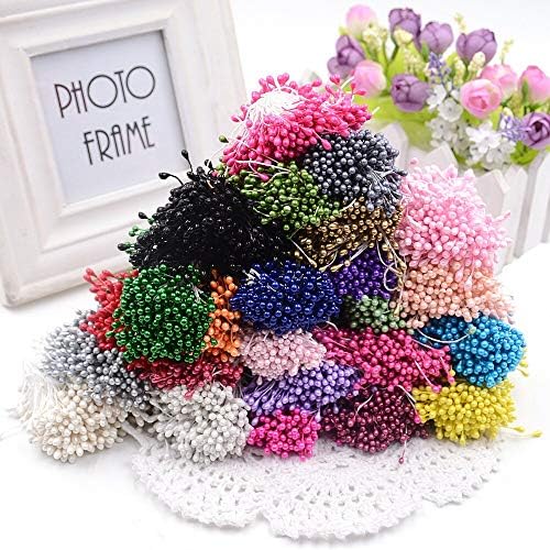 Silver Artificial Flower Stamen 600Pcs Lot for Decor