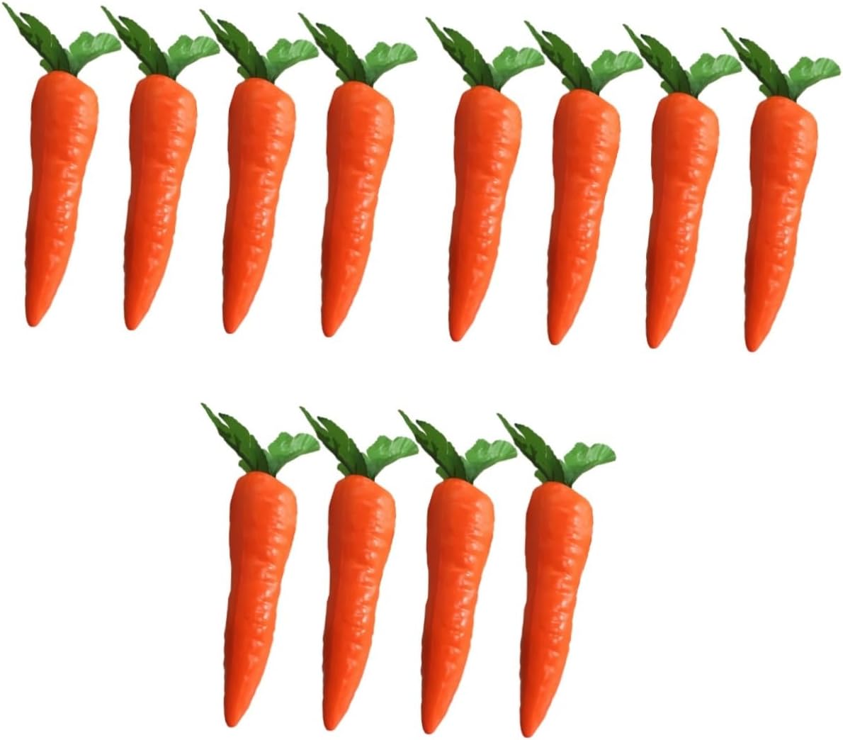 Garneck 3 Sets Artificial Carrot Decorations