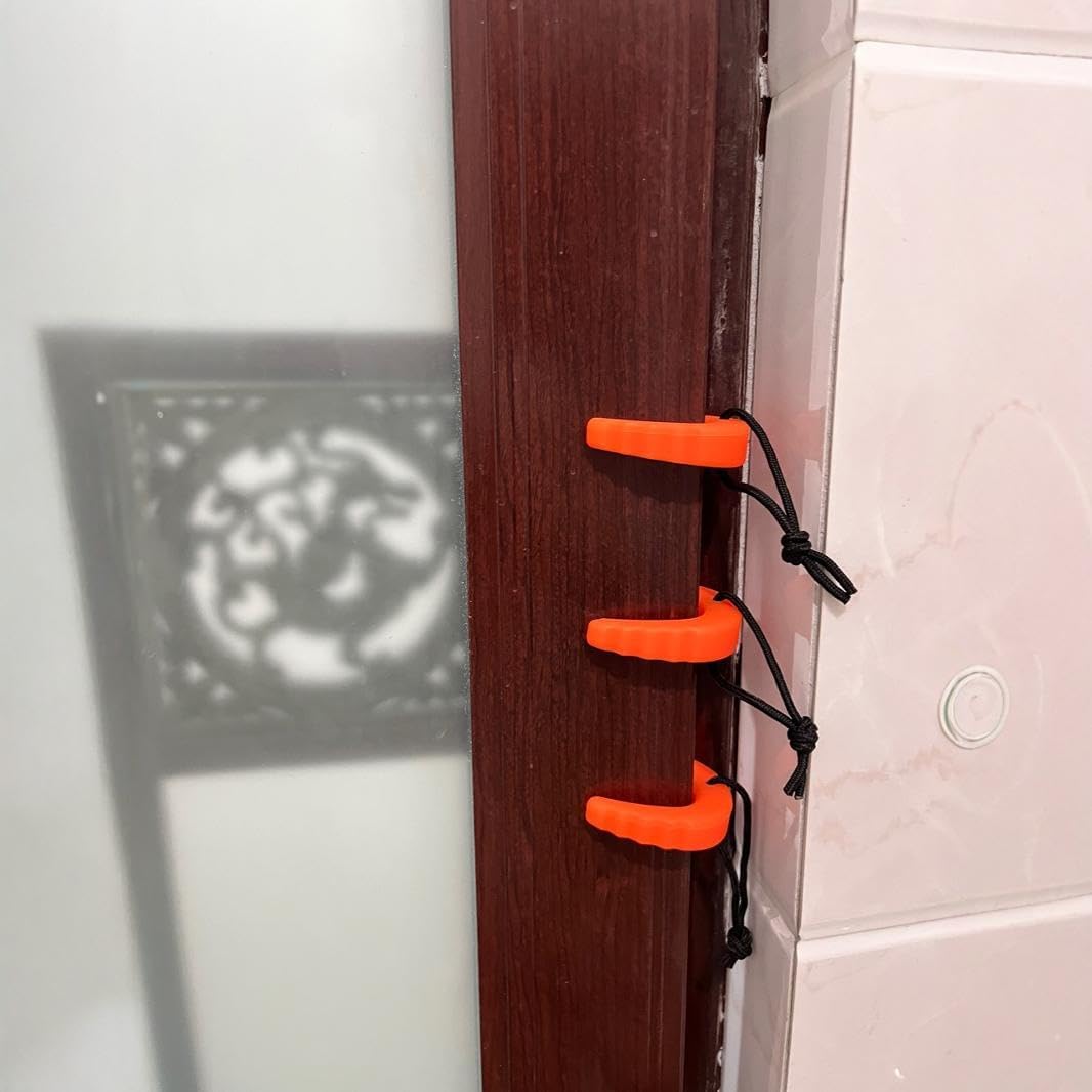 10 Inch Safety Door Stop with Clamp Guard