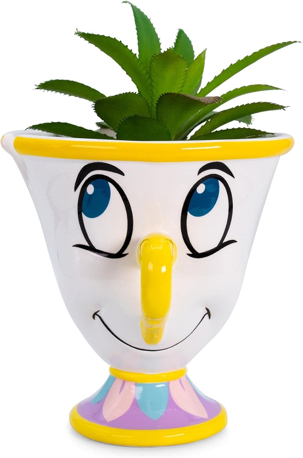 Disney Beauty and The Beast Chip 3-Inch Ceramic Planter