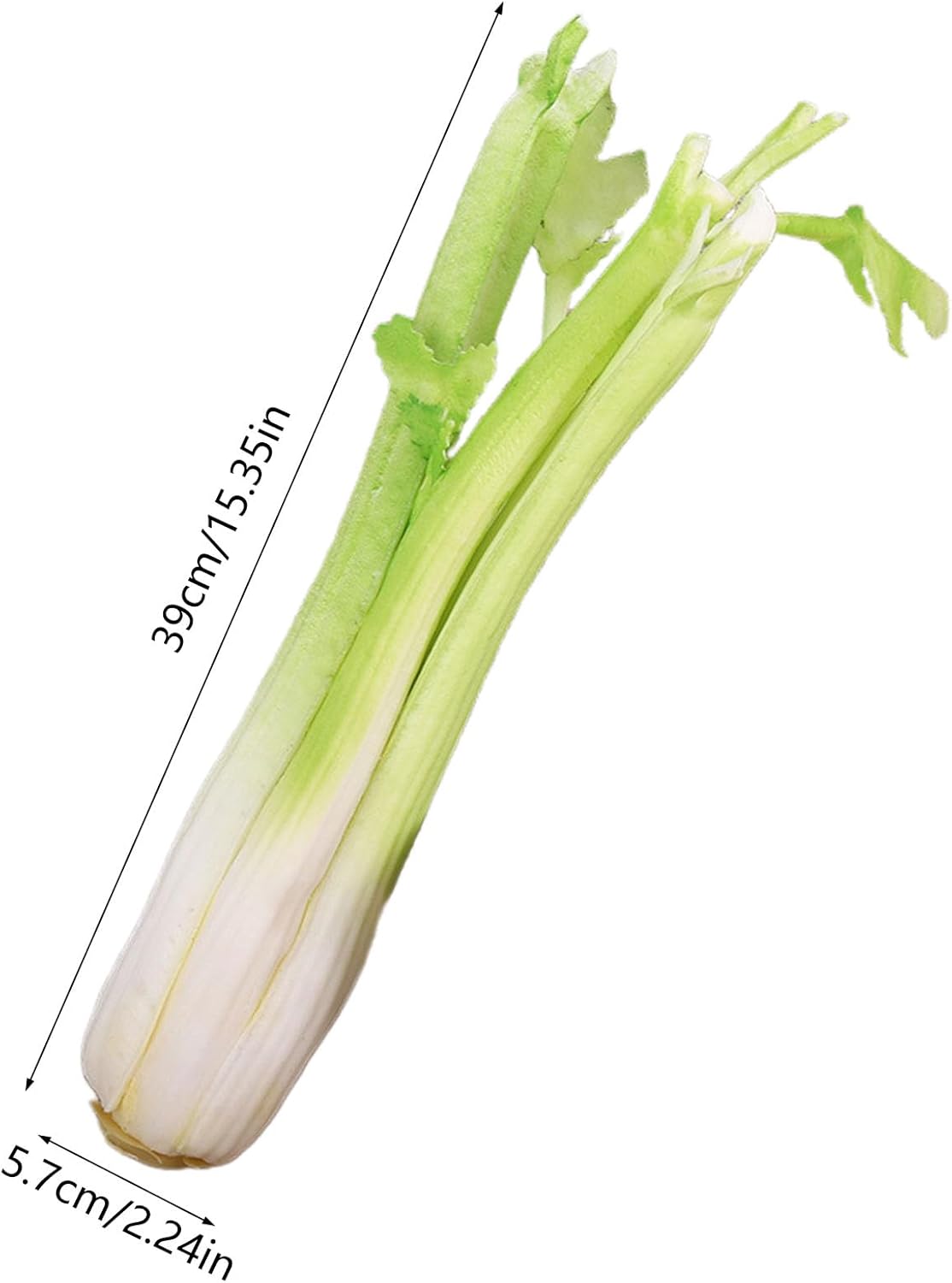 Realistic Artificial Celery PU Vegetable for Photography Props