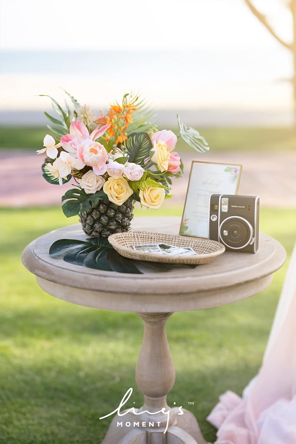 Lings Moment Artificial Flowers and Greenery Mini Combo for Wedding Centerpieces