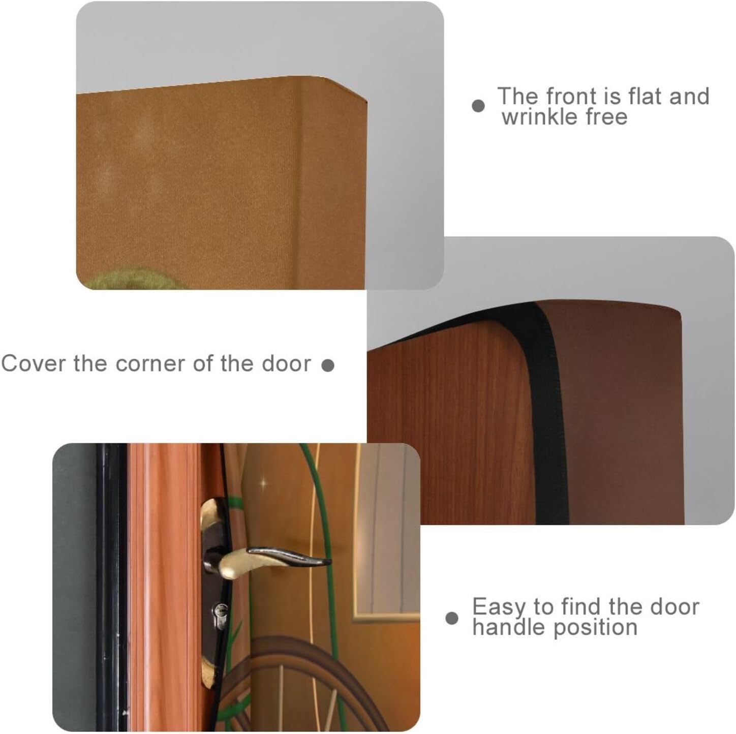 Susiyo Pumpkin Carriage Door Cover Fabric Decor 36x98in