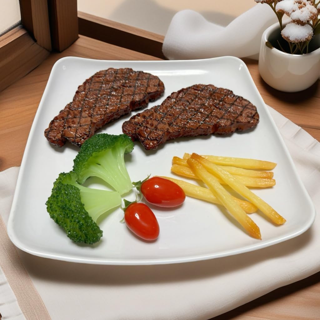 12pcs Fake Broccoli Slices Artificial Vegetables Decoration Props