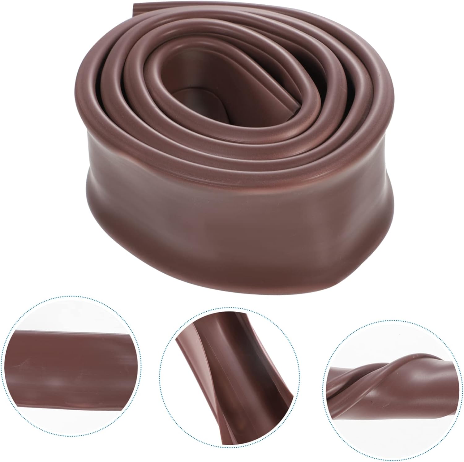 Wakauto Door Draft Stopper Sealing Strip for Noise and Weatherproofing