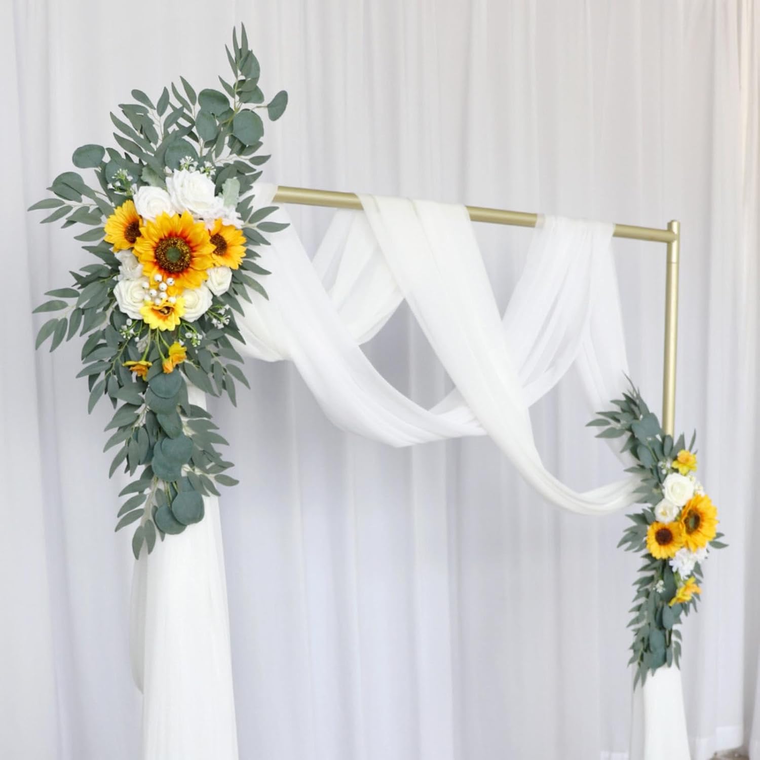 Artificial Wedding Arch Flowers Kit Pack of 2