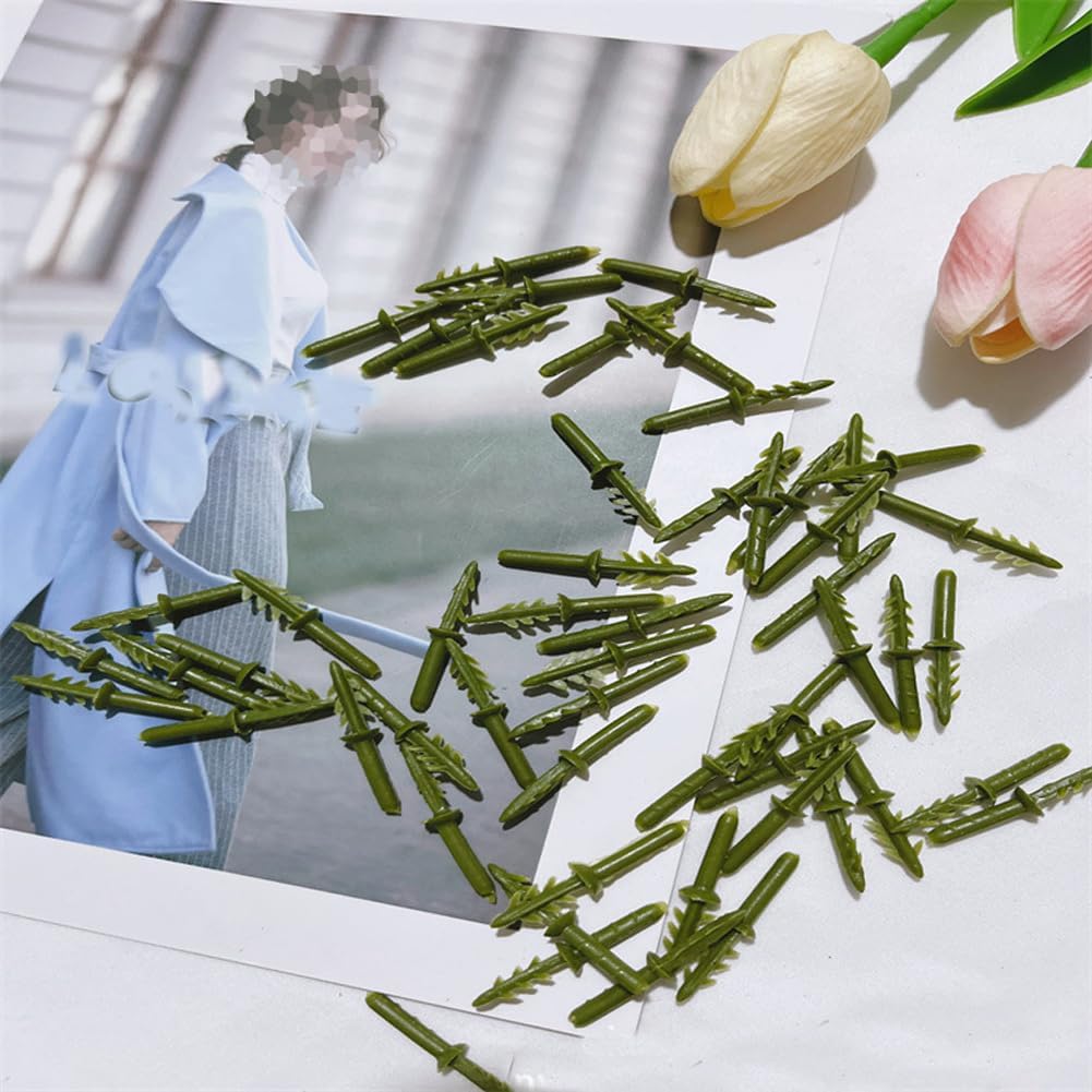 60PCS Plastic Artificial Flower Stamens for DIY