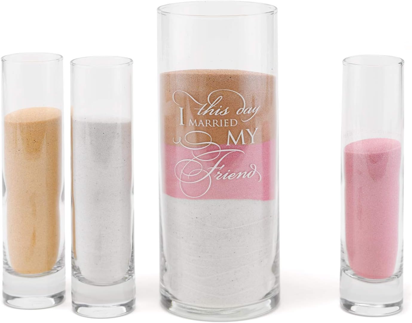 Wedding Sand Ceremony Set 4-Piece