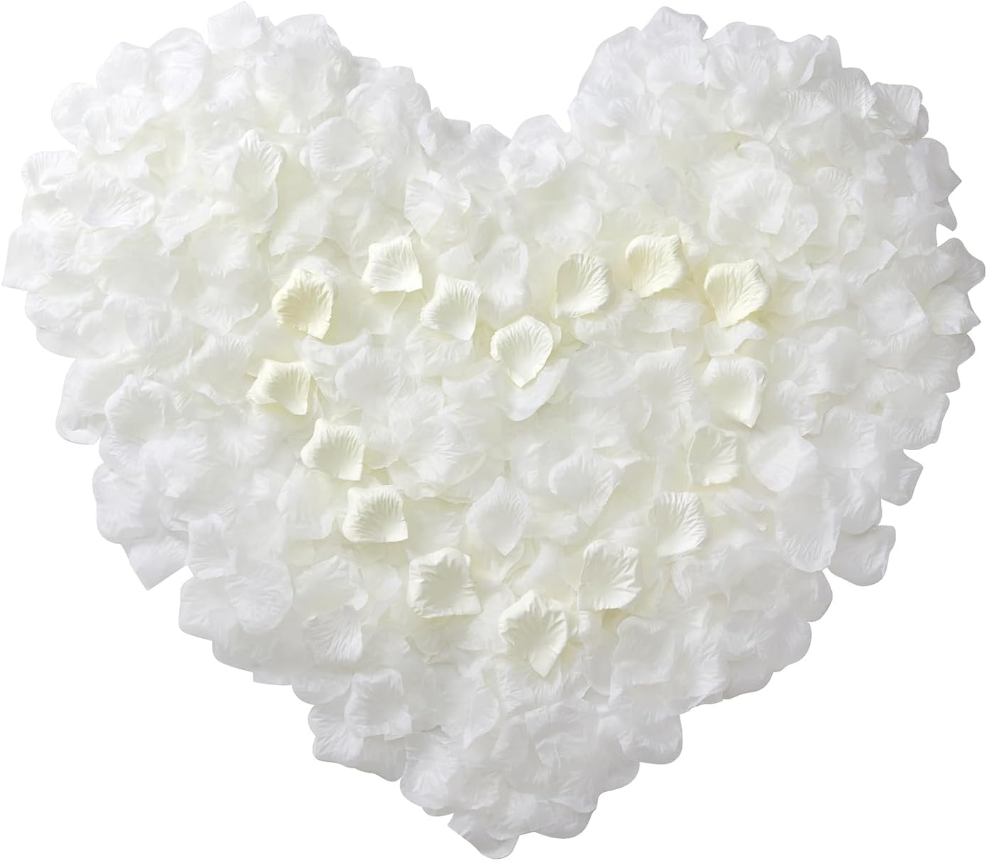 1500Pcs Real Dried Ivory White Hydrangea Petals